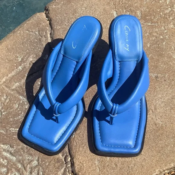 CIRCUS by Sam Edelman Blue heel Sandals - Picture 7 of 12
